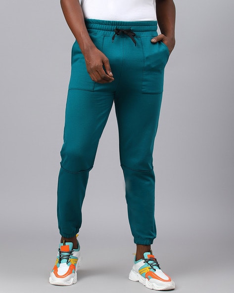 Buy Black Track Pants for Women by MELON Online | Ajio.com