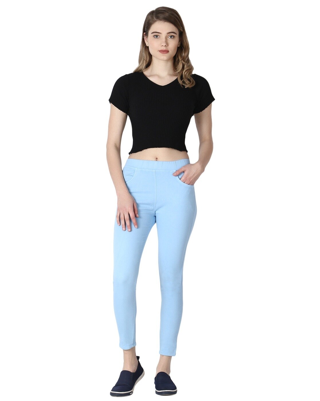 Buy Blue Jeans & Jeggings for Women by 3butterflies Online