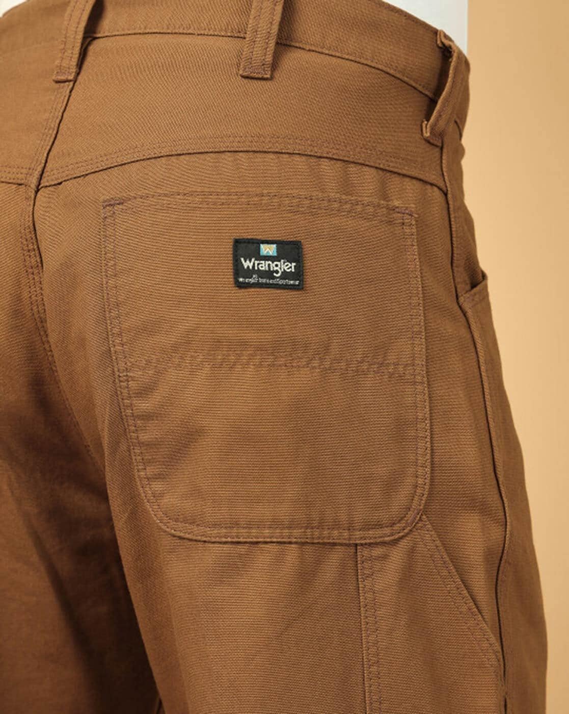 Wrangler GREENSBORO - Trousers - beige/light grey - Zalando.de