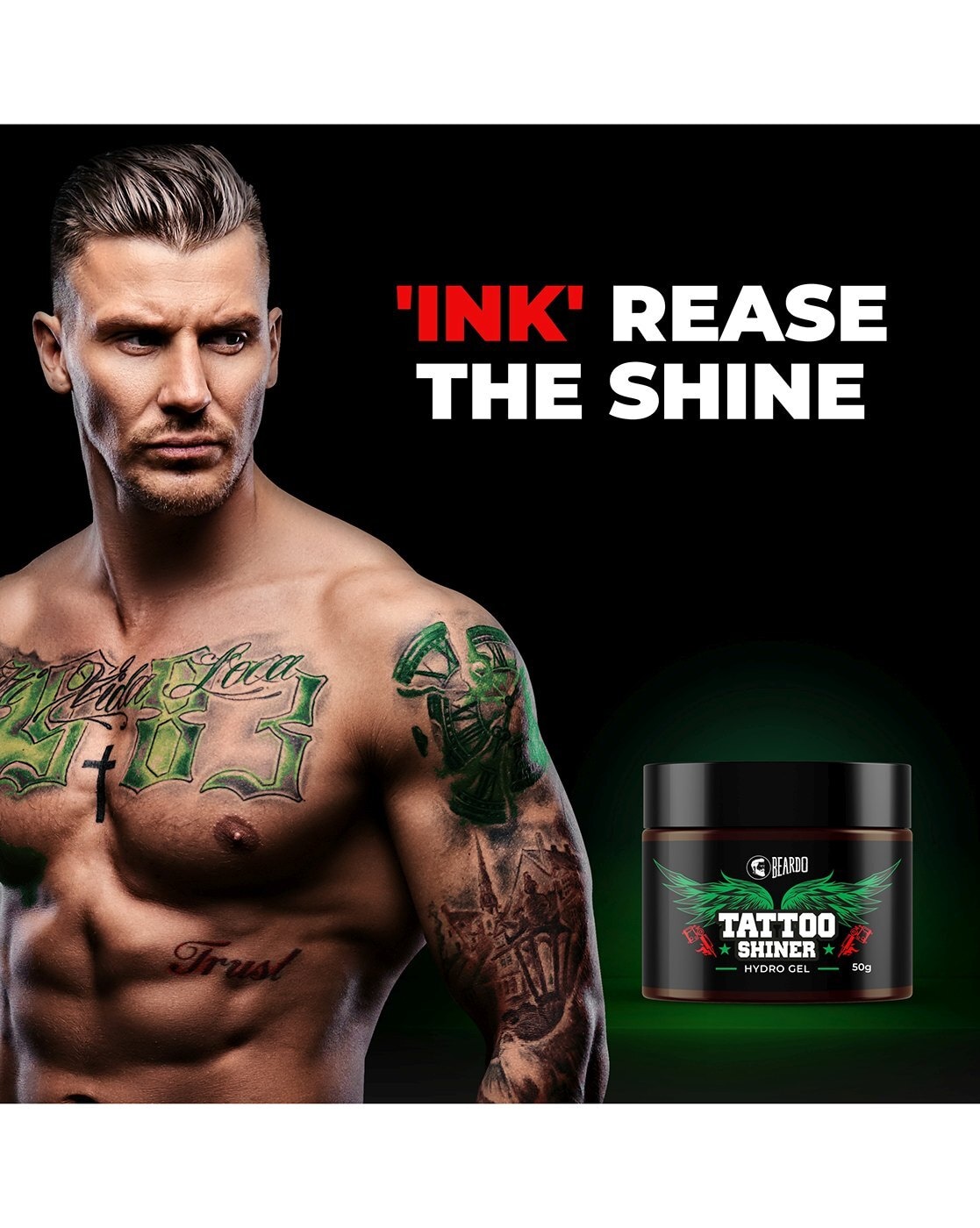 Pink Square Tattoo Shiner Gel with AloeVera Extract Heals Skin Pack 3 of  100G Price in India - Buy Pink Square Tattoo Shiner Gel with AloeVera  Extract Heals Skin Pack 3 of