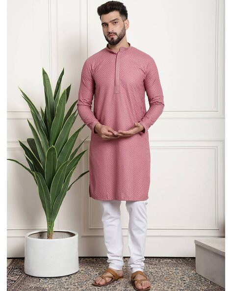 Buy Coral 2 Piece Ethnic Suit for Men by SOJANYA Online Ajio