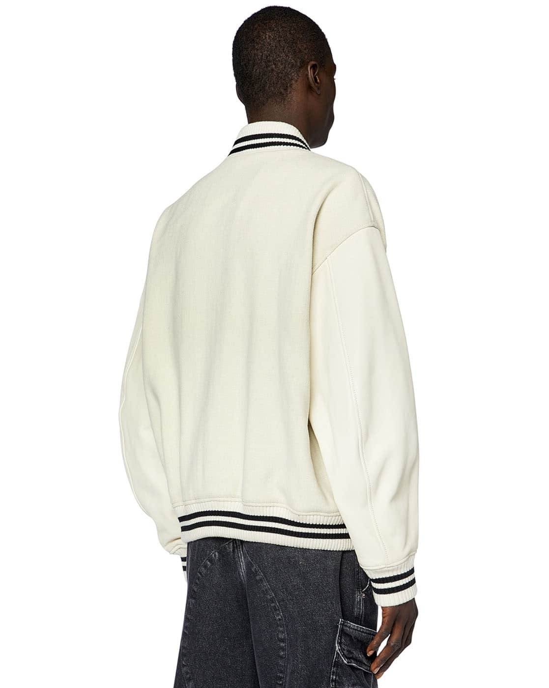 DIESEL L-FRANZ ジャケット サイズ48 オフホワイト Buy DIESEL L-FRANZ Regular Stylised Jacket | White Color Men