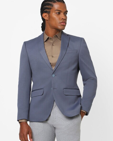 Notched blazer clearance