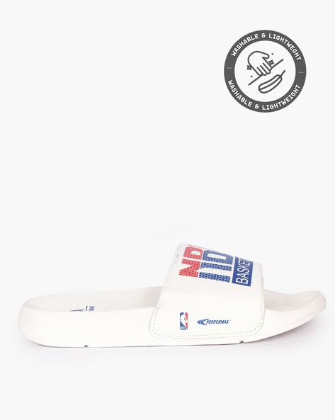 Men NBA Basketball Slides