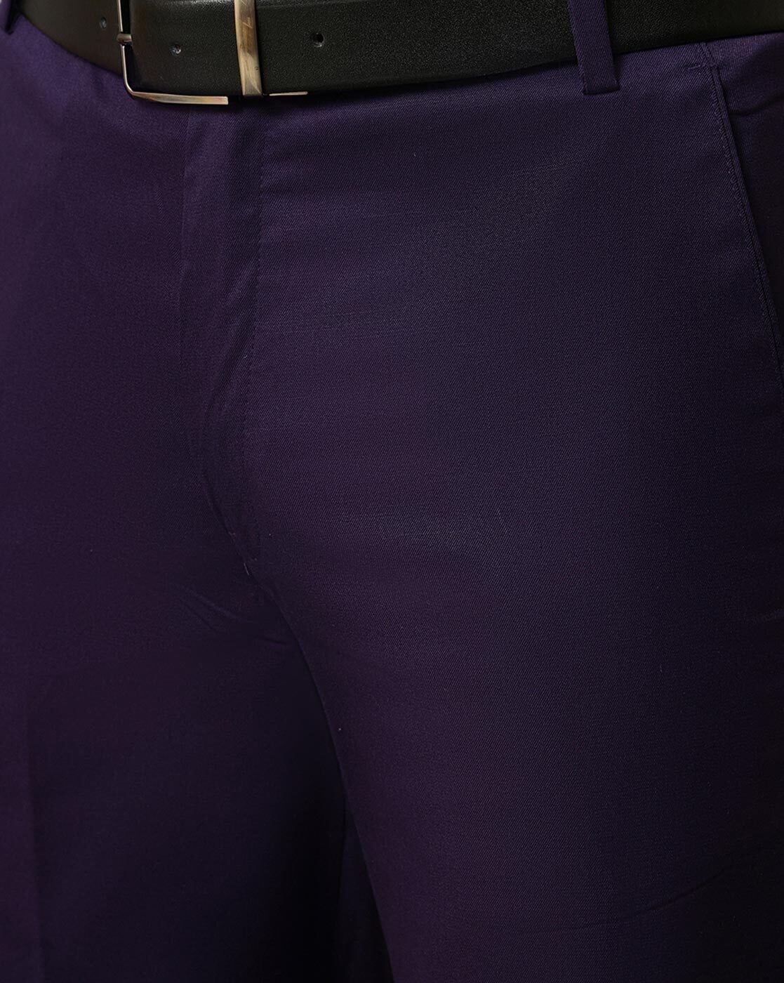 Skinny Purple Suit Trousers | boohooMAN UK