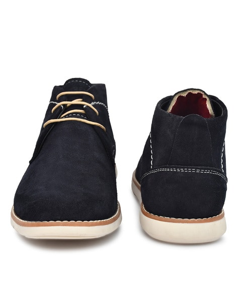 Blue store chukka boot