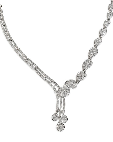Naira Diamond Necklace | Gold And Diamond Necklace | CaratLane