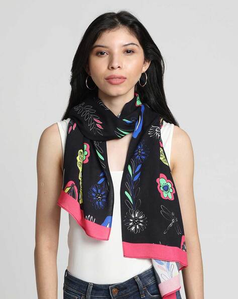 Floral Print Scarf Price in India