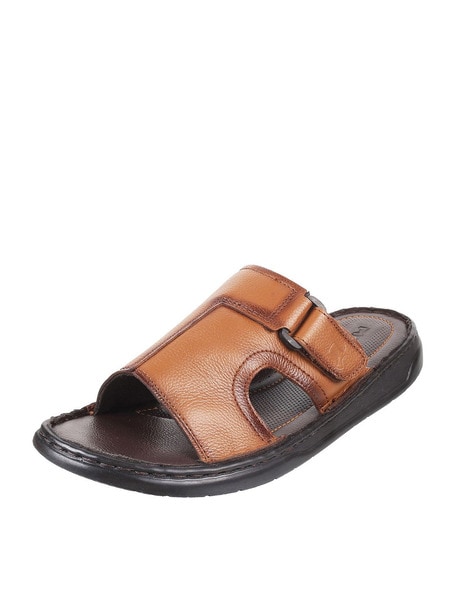 Mochi Slip-On Slides with Buckle Accent