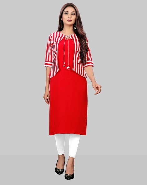 Ajio deals ethnic kurtis