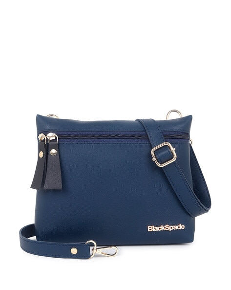 Buy Navy Blue Handbags for Women by BLACK SPADÉ Online | Ajio.com