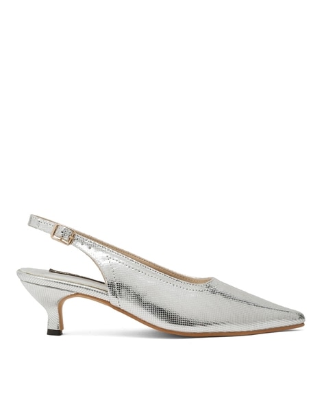 Vivienne Westwood Iridescent Silver High Heels | Champion Humanity