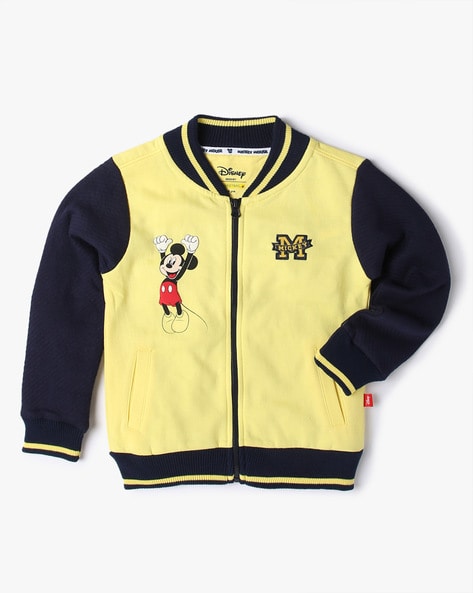 Yellow mickey deals mouse jacket