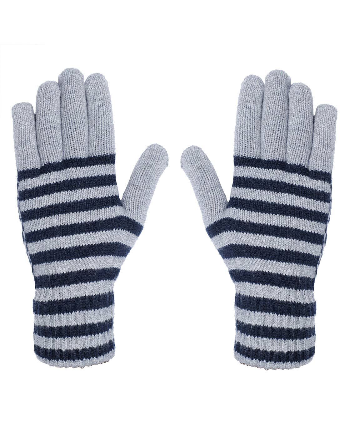 Hiems, Grey Wool Gloves, Sidegren