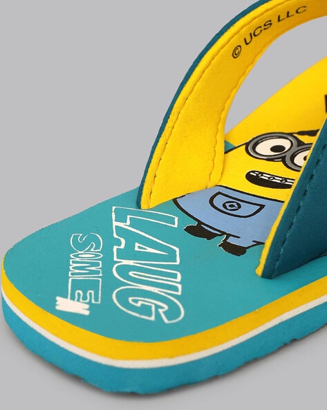 Buy Yellow Flip Flops & Slipper for Boys by KIDSVILLE Online