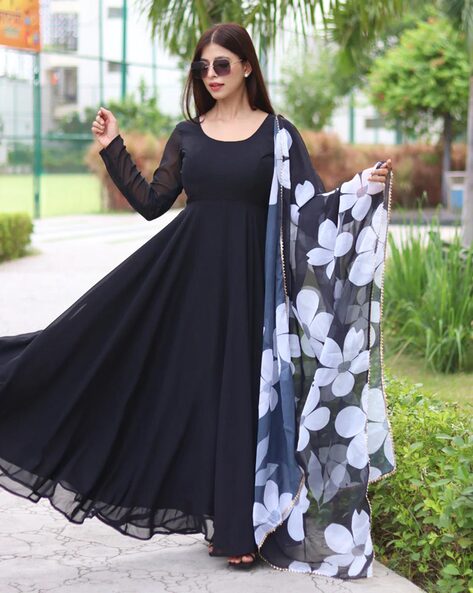 Buy Black Dresses & Gowns for Women by PURIMAA Online | Ajio.com