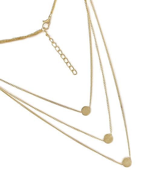 Sterling Silver Interlocking Rings Necklace – HKS Jewellery