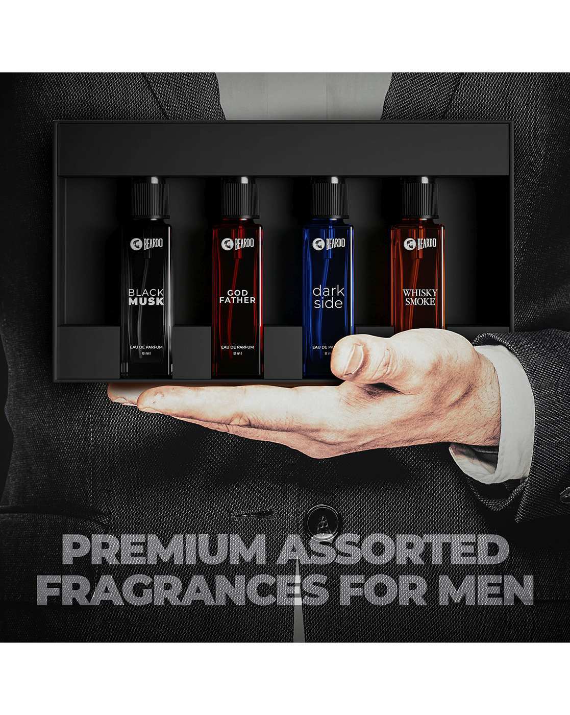 Buy Beardo Deodorant Body Spray Gift Set For Men (120ml x 3) | Spy Deo with  Aromatic Fresh Scent | Mafia Body Spray with Oriental Woody Notes | Don  Most Wanted with