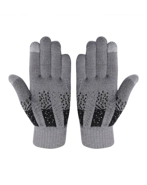 Buy Grey Gloves & Masks for Men by Loom Legacy Online