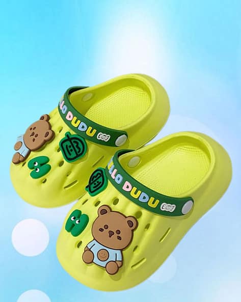 Girls Perforated Clogs