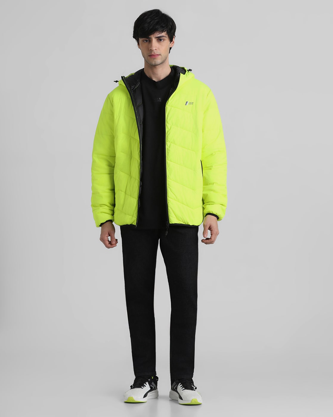 Buy Reflectosafe Pro Polyester Neon Green Fluorescent Safety Jacket with 3M  Reflective Tape, Size: M Online At Price ₹291