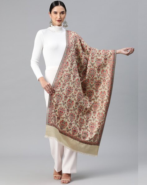 Floral Print Women Shawl Price in India