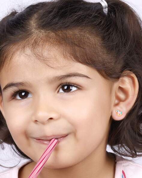 14K Gold Earrings for Children & Babies | TinyBlessings.com