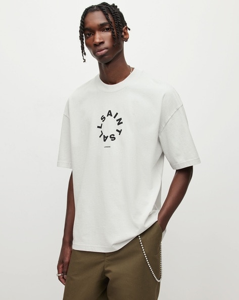 All saints crew neck t outlet shirt