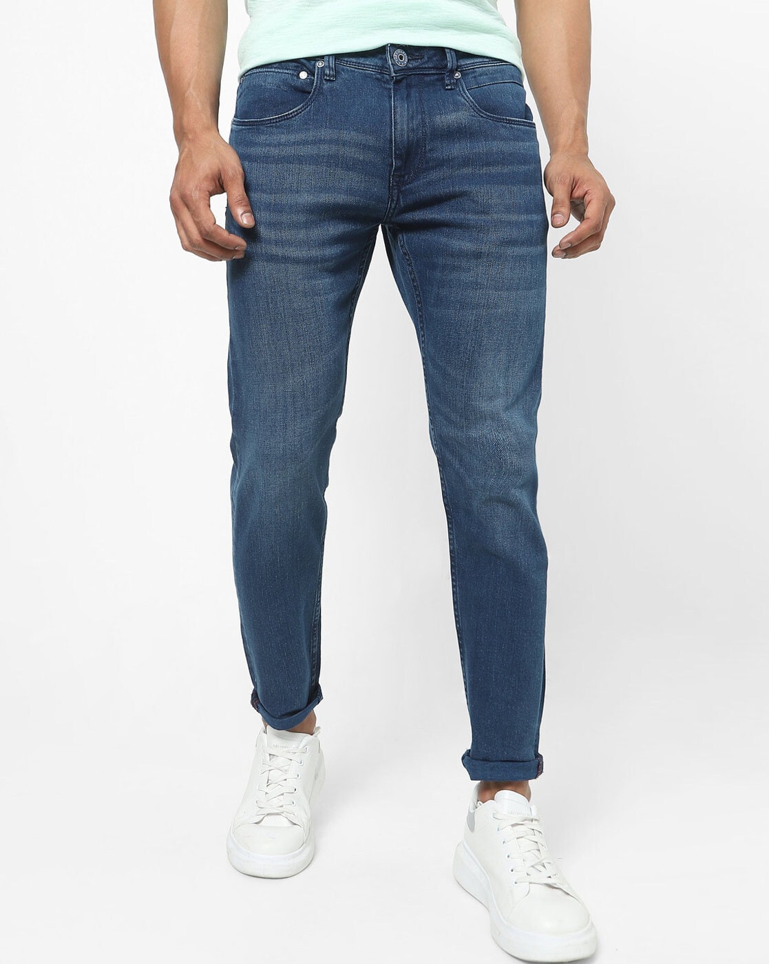 Buy Blue Jeans for Men by THE COLLECTION Online | Ajio.com