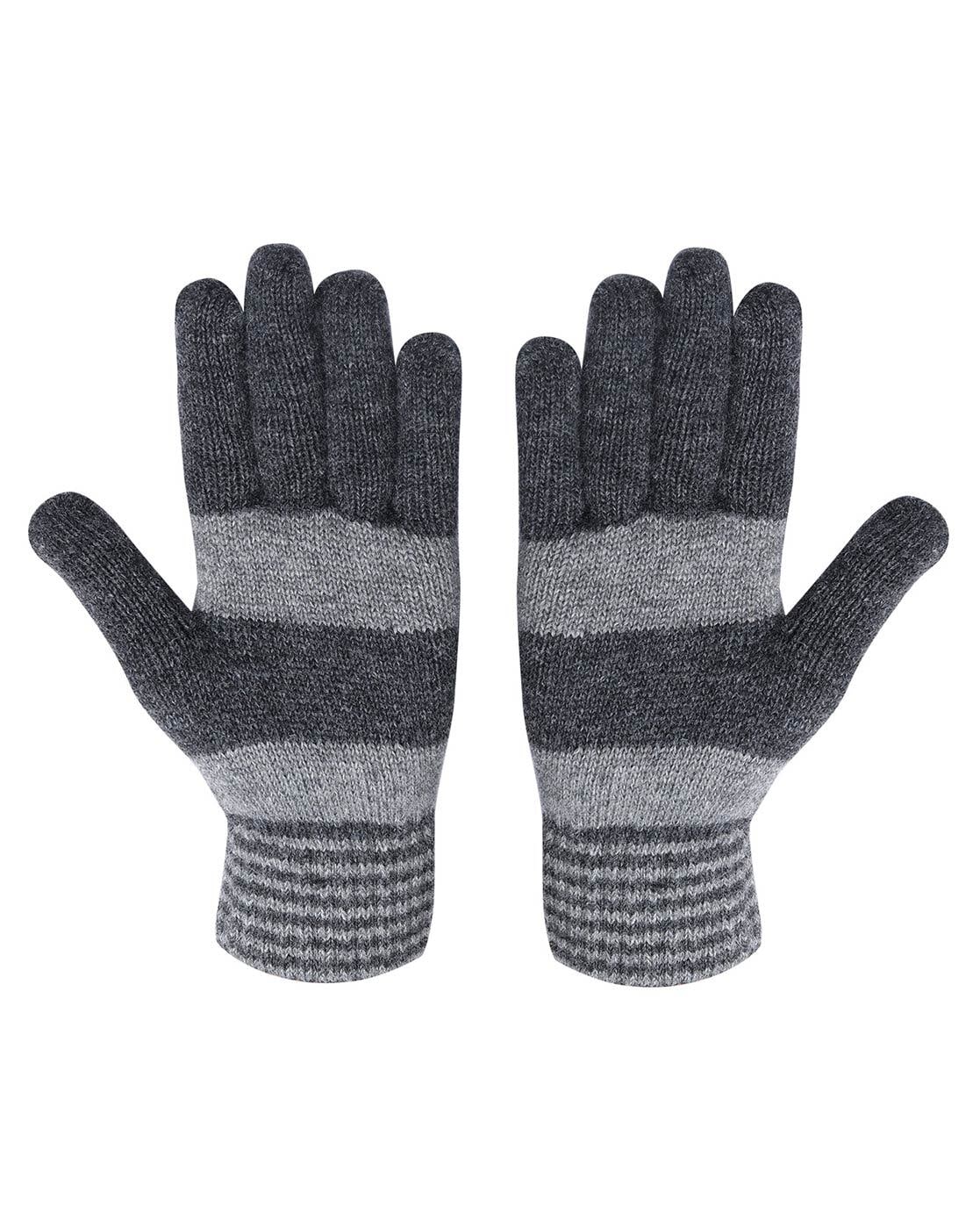 Buy Grey Gloves & Masks for Men by Loom Legacy Online