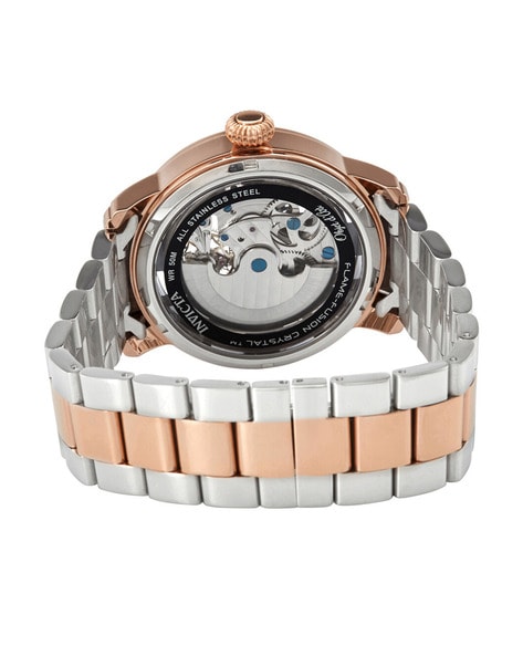 Invicta men's discount rose gold watches