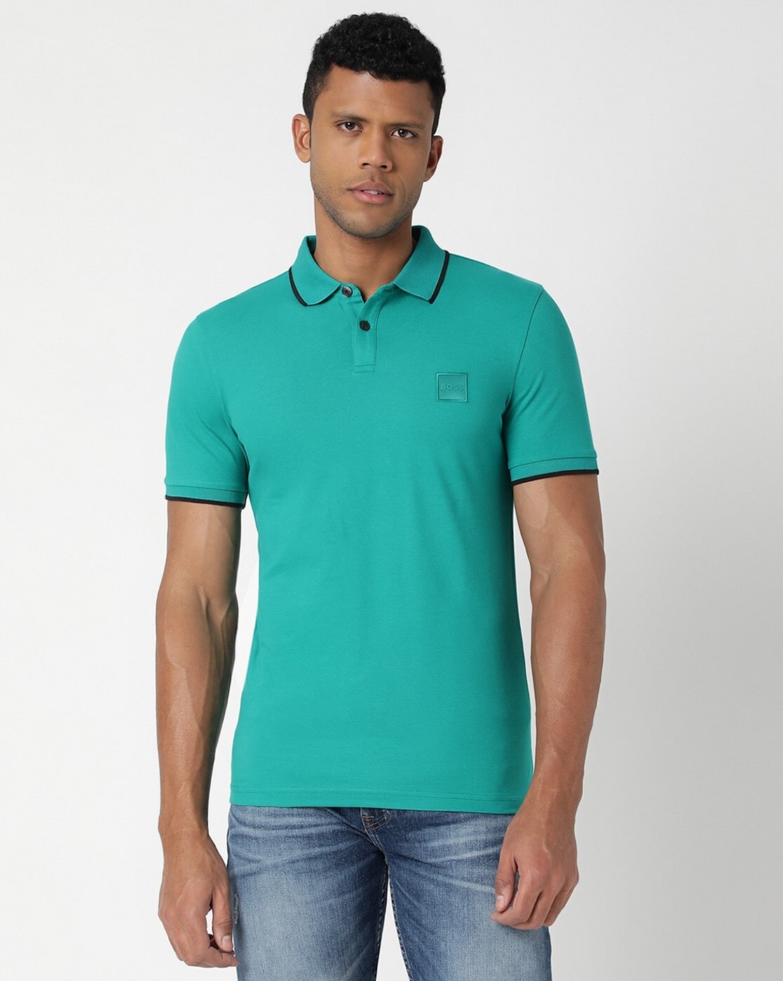 Boss green polo outlet shirt