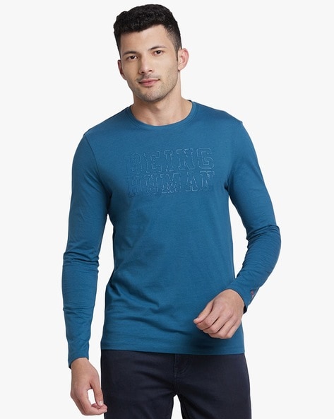 Buy Blue Tshirts for Men by Being Human Online