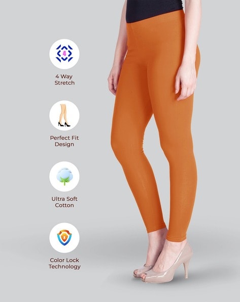 Buy Rust Leggings for Women by LYRA Online