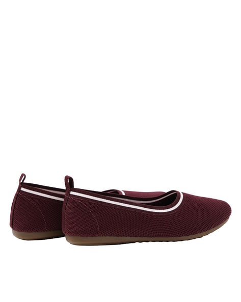 Buy Maroon Casual Shoes for Women by Kasole Online