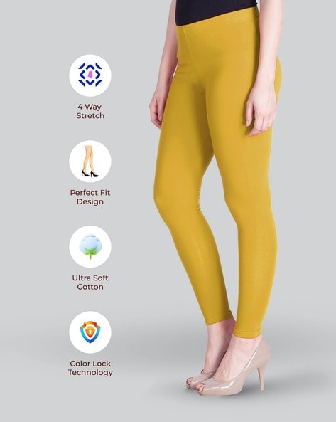 High Waist Yoga Leggings Ultra Soft&Slim Workout Pants 4 Way Stretch Fabric
