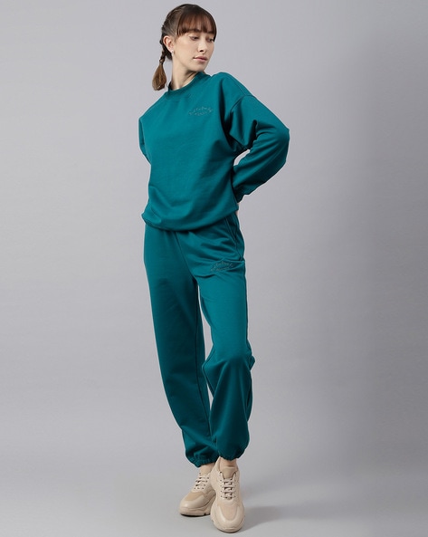 Crew neck tracksuit womens new arrivals