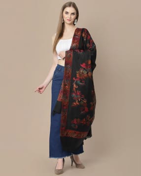 indie picks Handloom Pashmina Kashmiri Woollen Shawl-picture-15