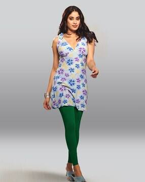 lyra Ankle-Length Leggings with Elasticated Waist-picture-32