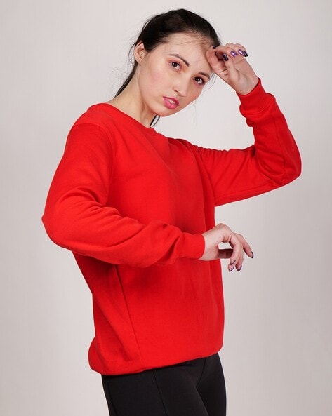 Youth red sales sweatshirt