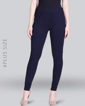lyra Plus Size Cotton Stretchable Churidar Leggings-picture-7