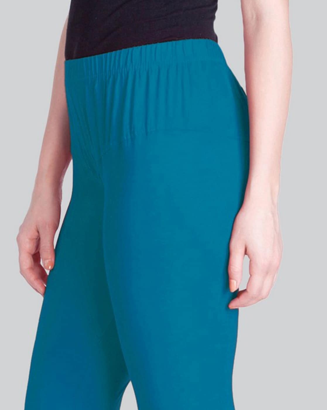 Buy Turquoise Leggings for Women by LYRA Online