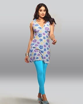 lyra Ankle-Length Leggings with Elasticated Waist-picture-52