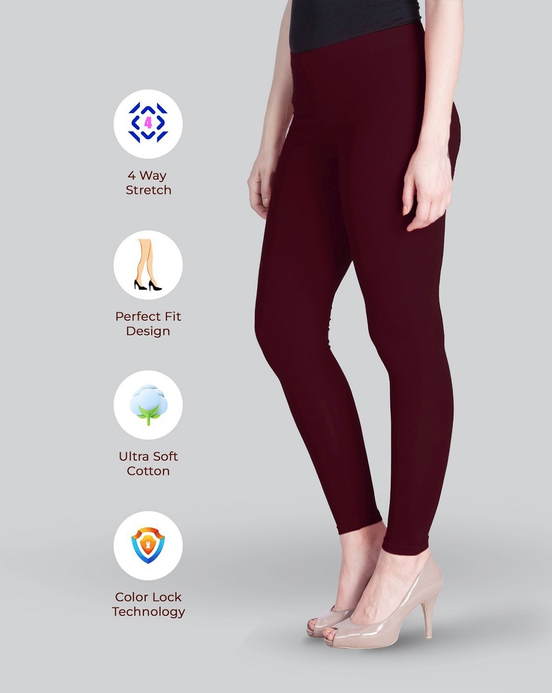 High-Waisted Fleece-Lined Leggings for Women | Old Navy | Burgundy leggings  outfit, Outfits with leggings, Burgundy leggings