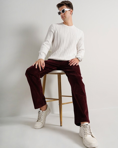 Buy Off-white Sweaters & Cardigans for Men by Celio Online