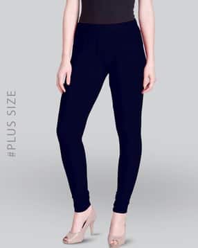 lyra Plus Size Cotton Stretchable Churidar Leggings-picture-13