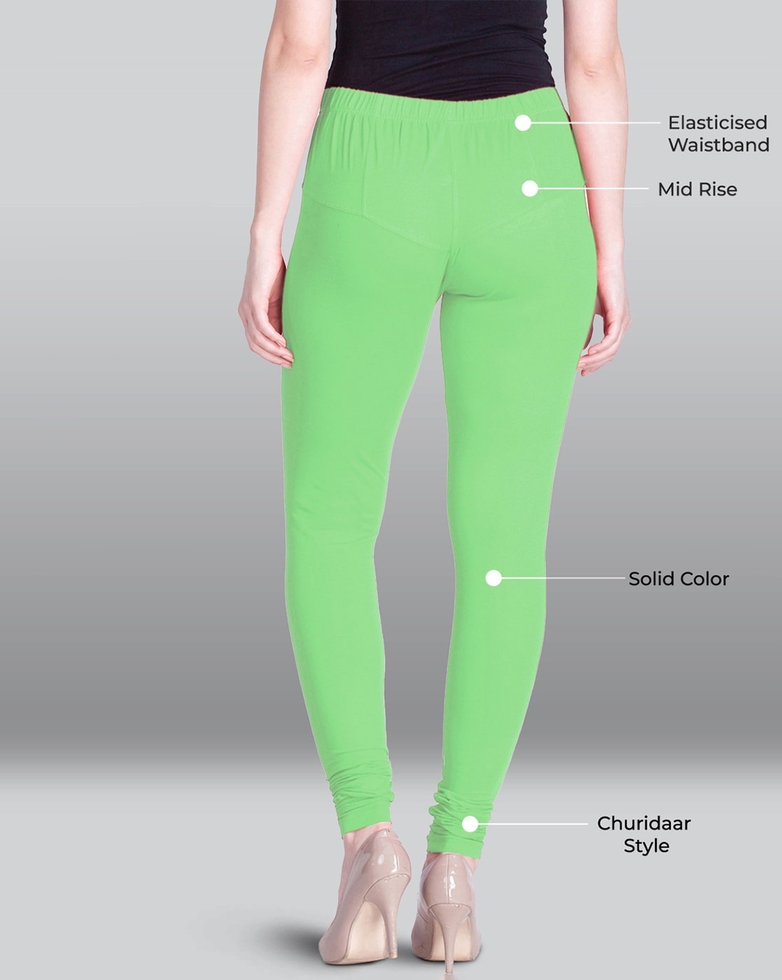 Buy Aqua green Leggings for Women by LYRA Online
