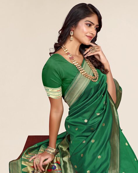 Buy Pista Green Colour Kanchipuram Soft Lichi Silk Saree Bold and Beautiful  Saree With Weaving Silk Exclusive Indian Wedding Saree,ikkat Saree Online  in India - Etsy