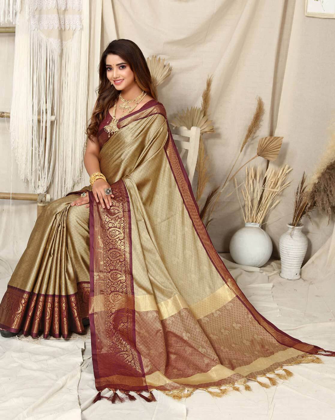 Ladies Soft Silk Saree at Rs 850/piece | Surat | ID: 26494119862