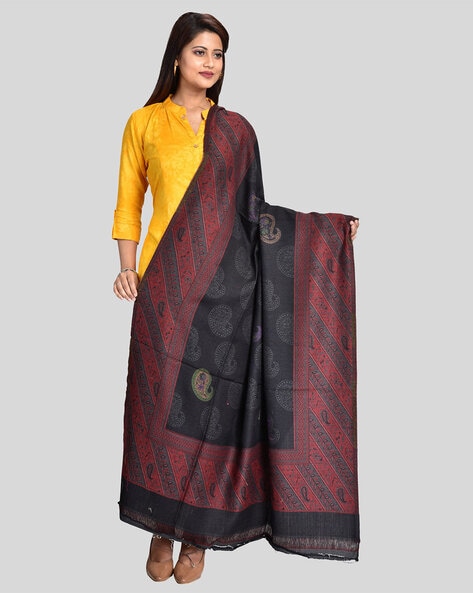 Embellished Woolen Shawl Price in India